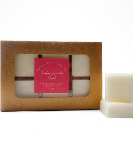 Cranberry + Maple Swirl Wax Melts