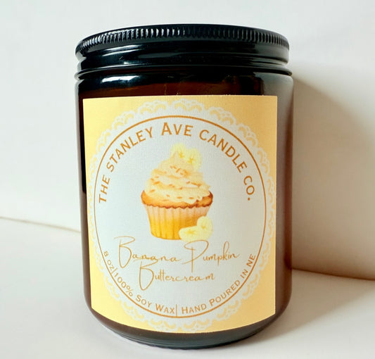 Banana Pumpkin Buttercream Candle