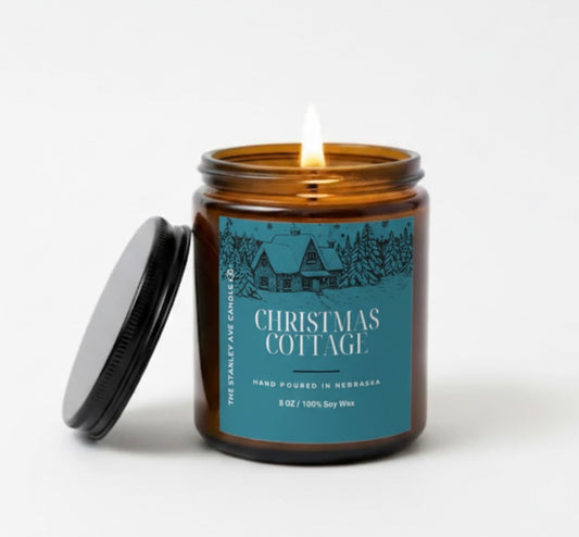 Christmas Cottage 8oz Candle