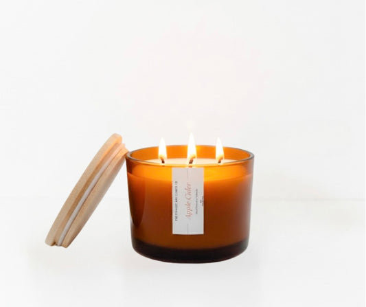 Apple Cider 3 Wick Candle