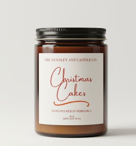 Christmas Cakes Candle