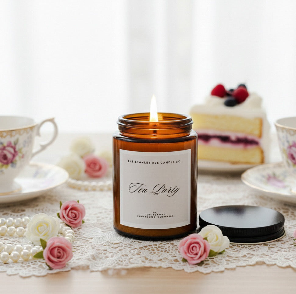Tea Party Candle