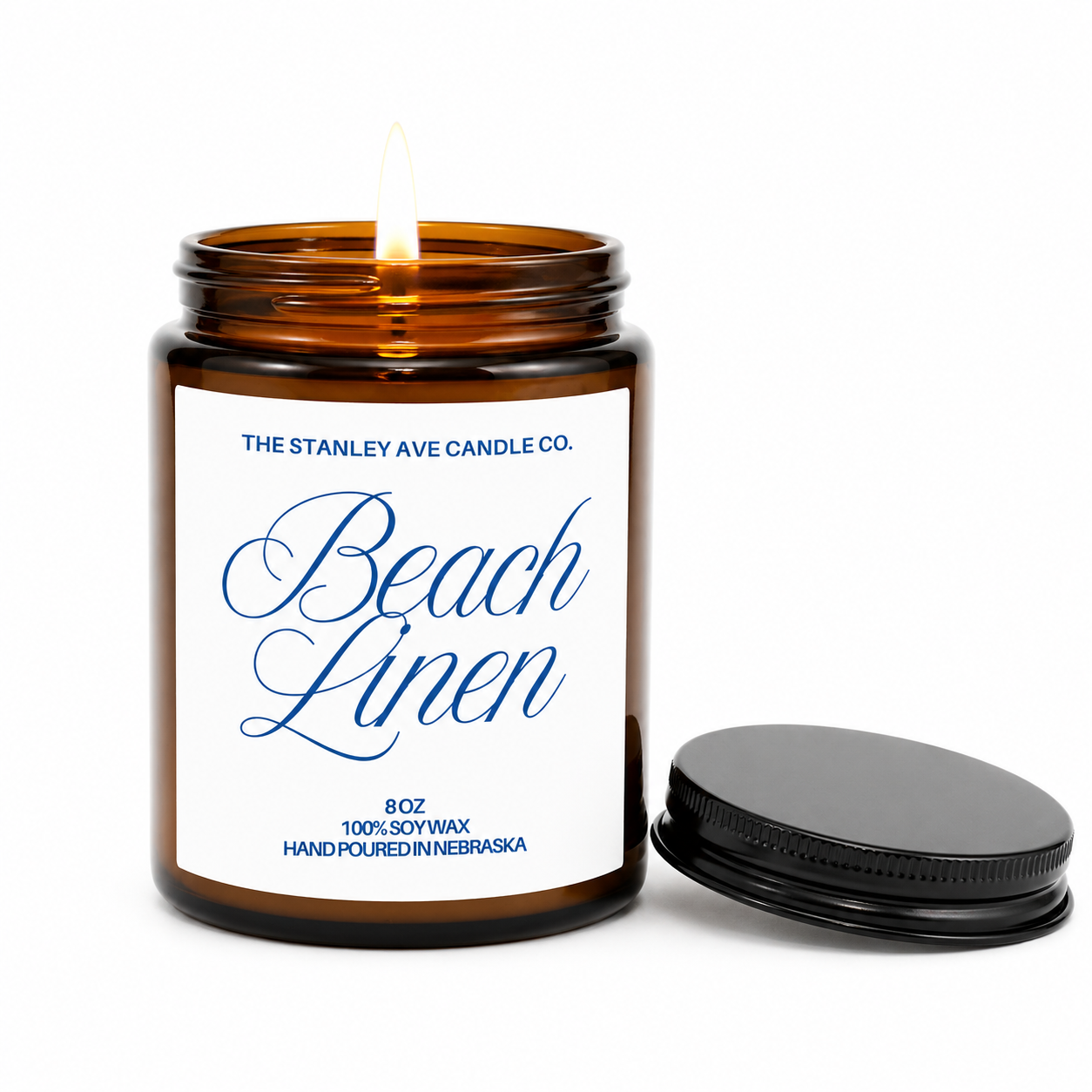 Beach Linen Candle