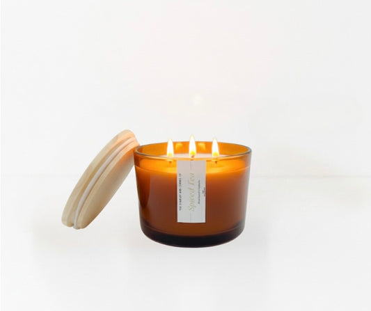 Spiced Tea 3 Wick Candle