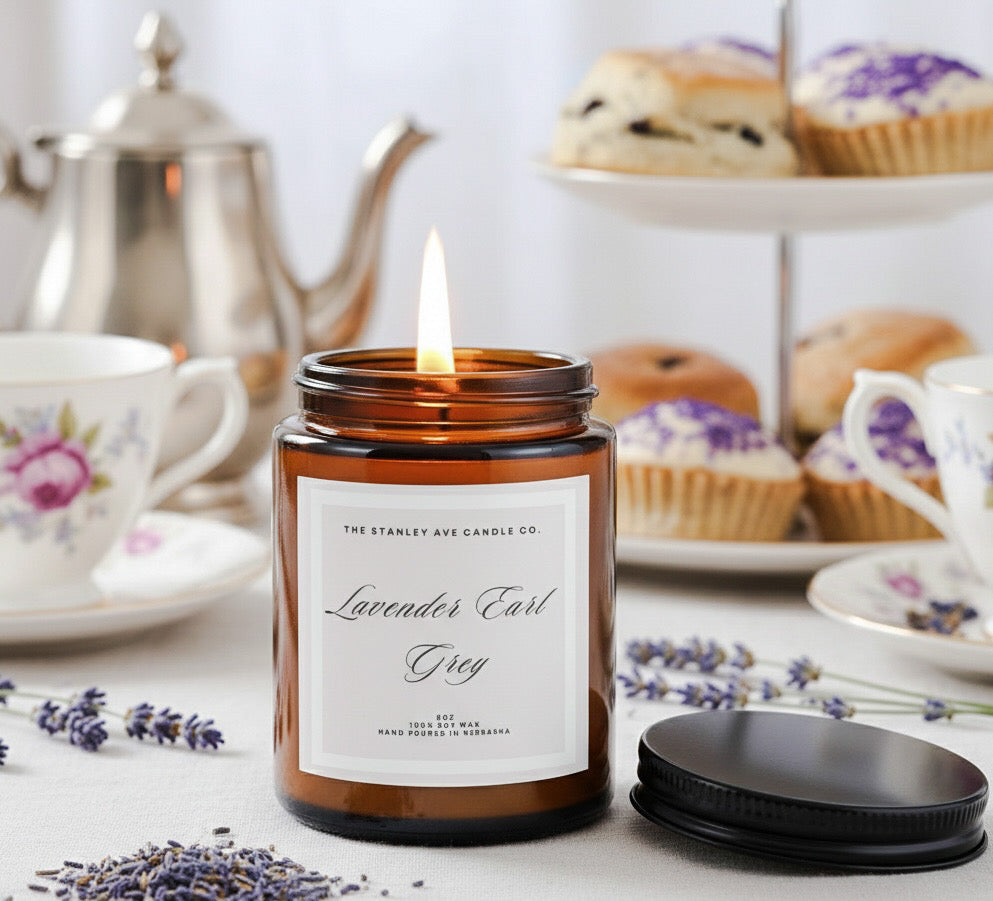 Lavender Earl Grey Candle
