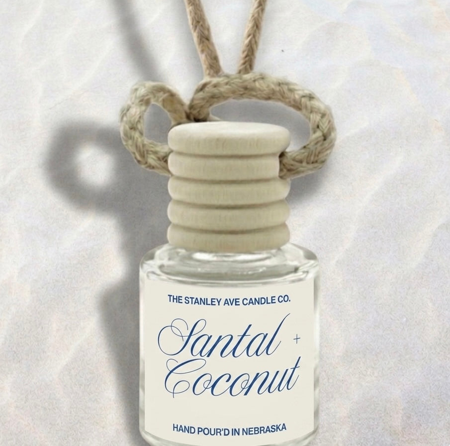 Santal + Coconut Car Air Diffuser