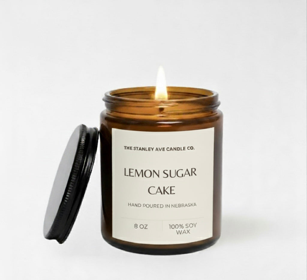 Lemon Sugar Cake 8oz Candle