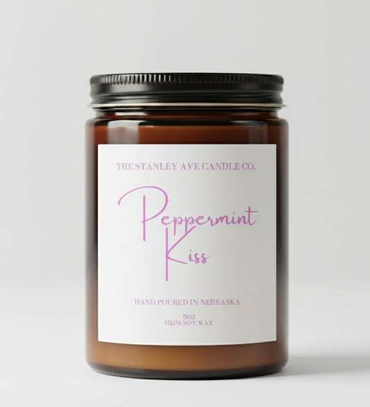 Peppermint Kiss Candle