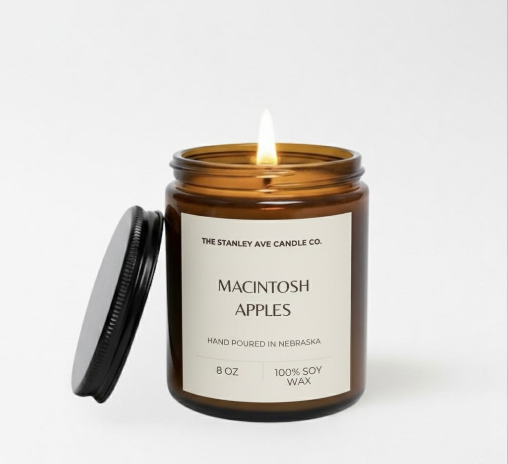 Macintosh Apples 8oz Candle