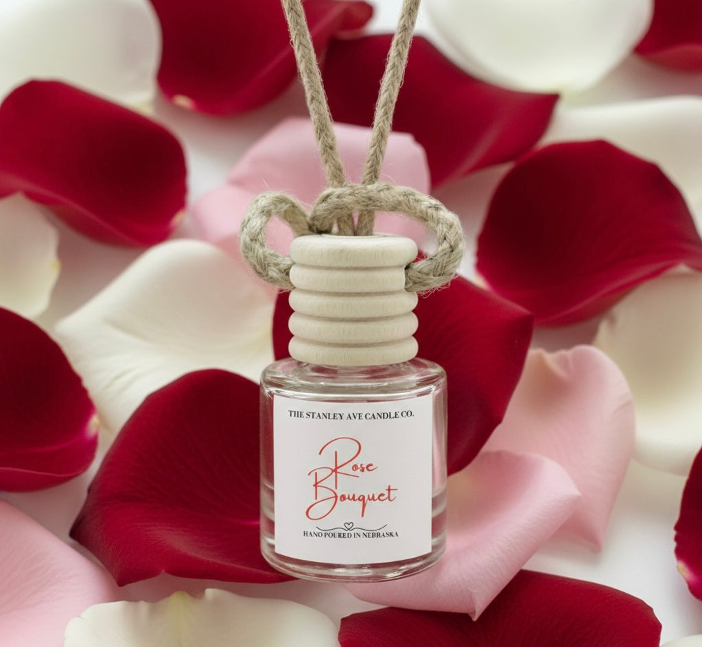 Rose Bouquet Car Air Diffuser