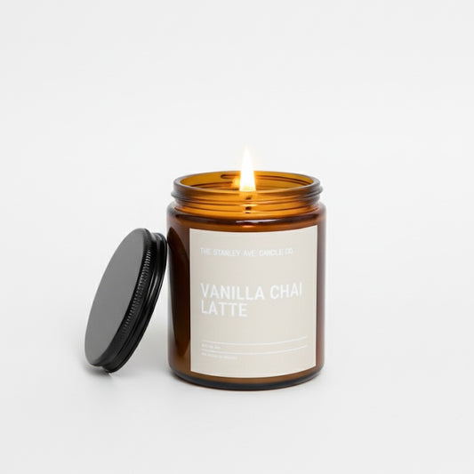 Vanilla Chai Latte 8oz Candle