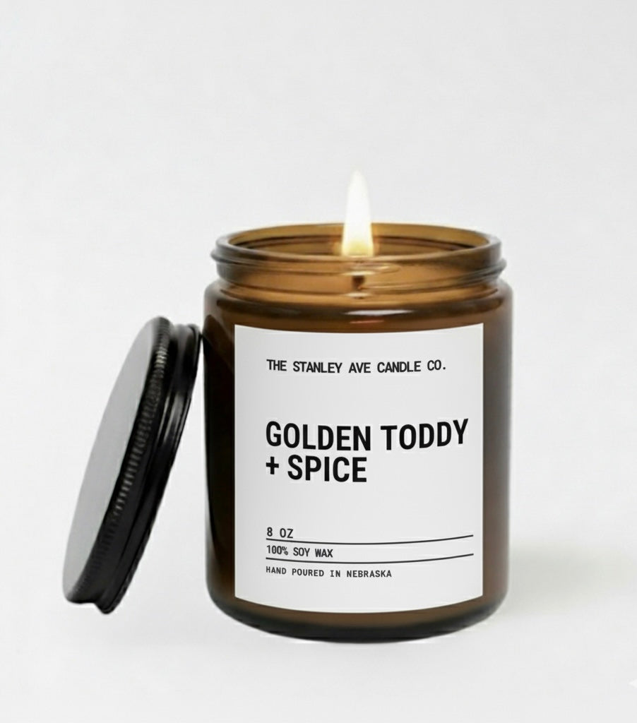 Golden Toddy + Spice Candle