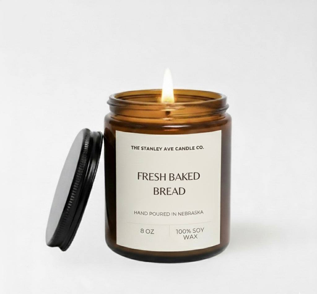 Fresh Baked Bread 8oz Candle
