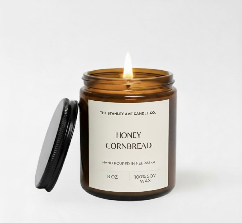 Honey Cornbread 8oz Candle