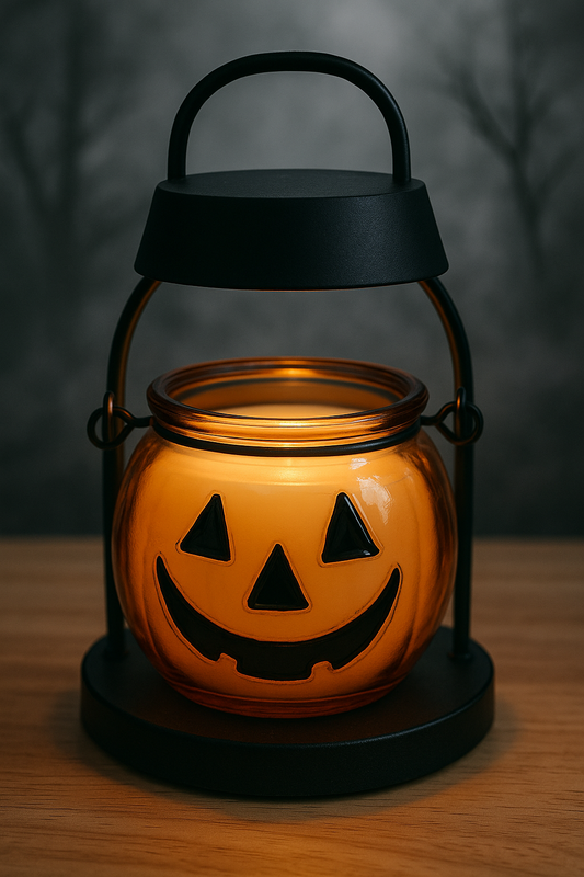 Wickless Twisted Pumpkin Candle