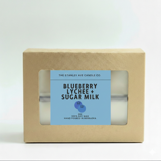 Blueberry Lychee + Sugar Milk Wax Melts