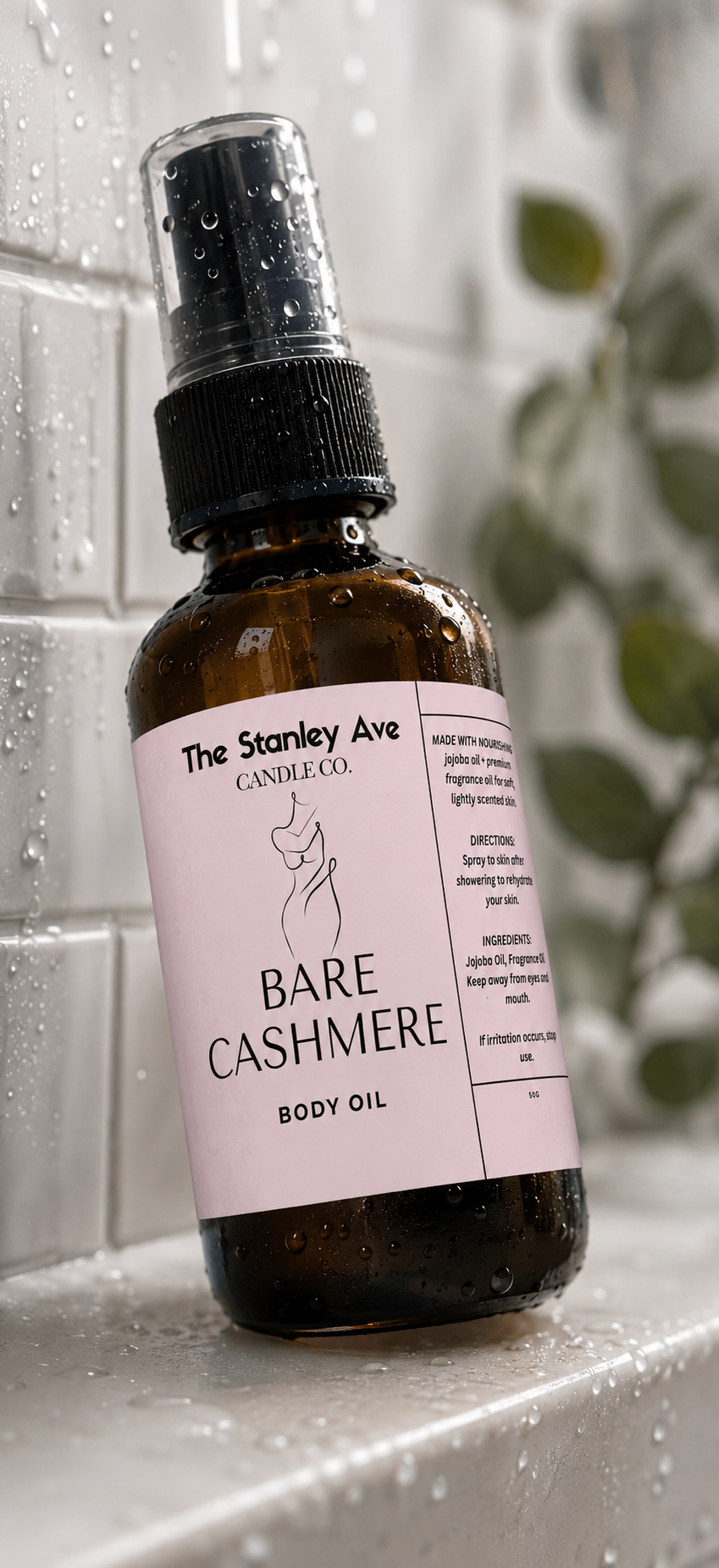 Bare Cashmere Body Oil