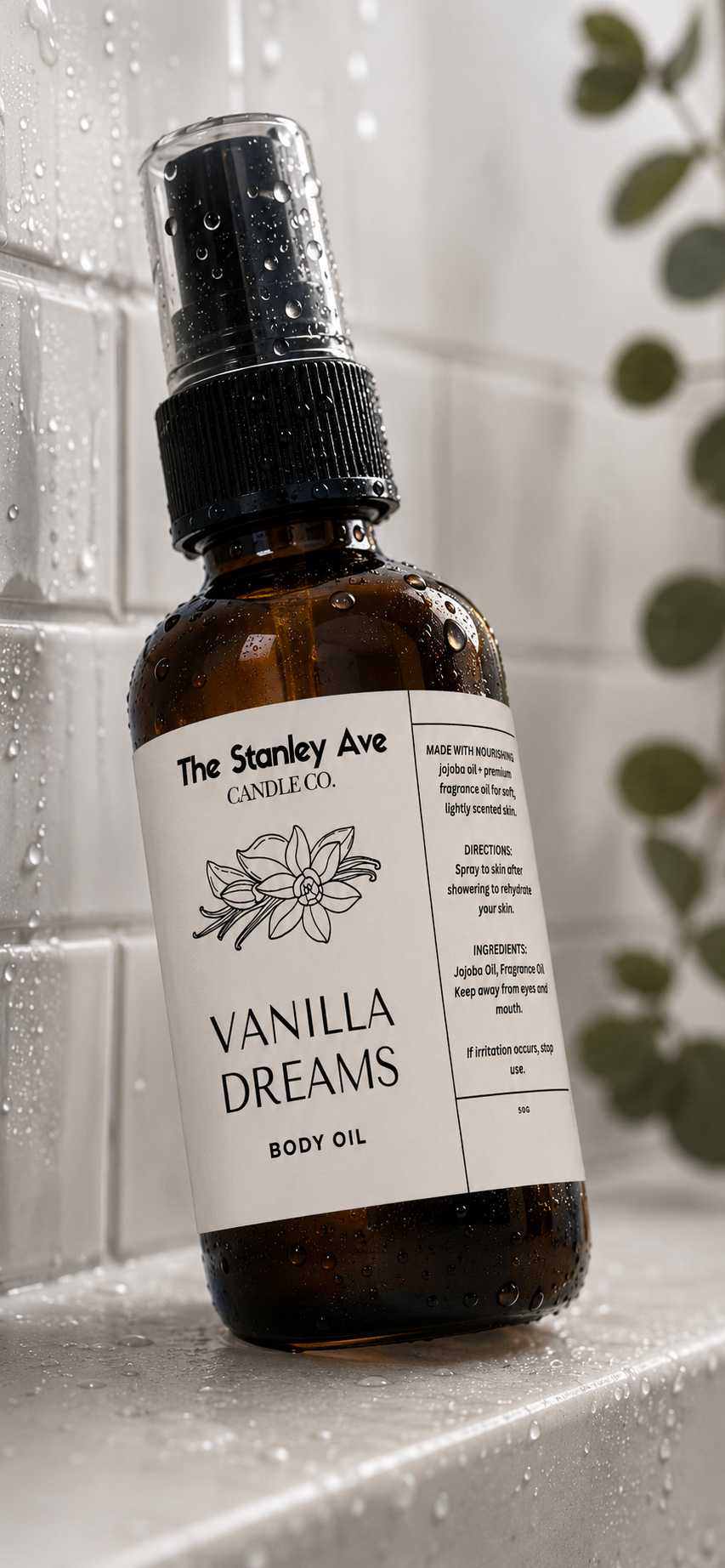Vanilla Dreams Body Oil