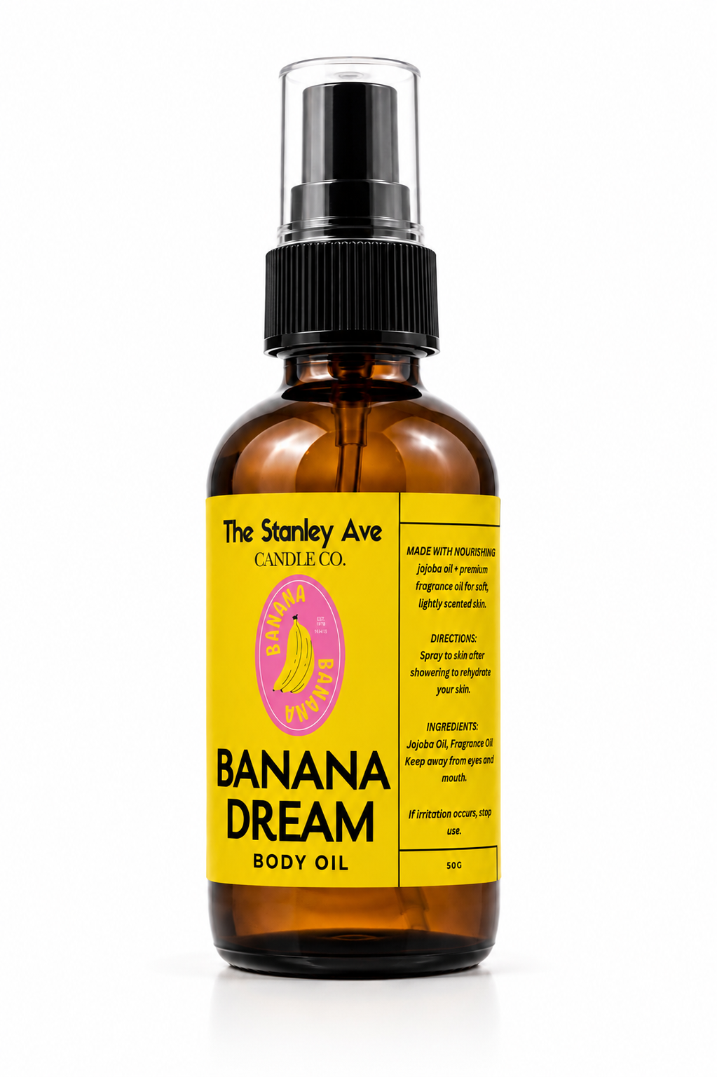 Banana Dream Body Oil Spray