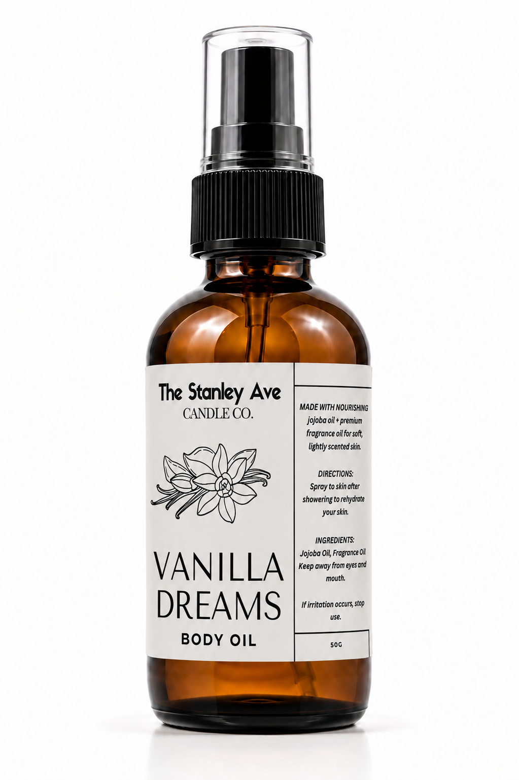 Vanilla Dreams Body Oil